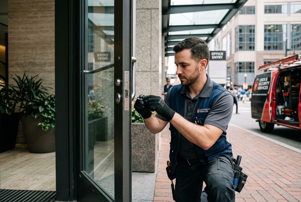 Commercial Lockout service