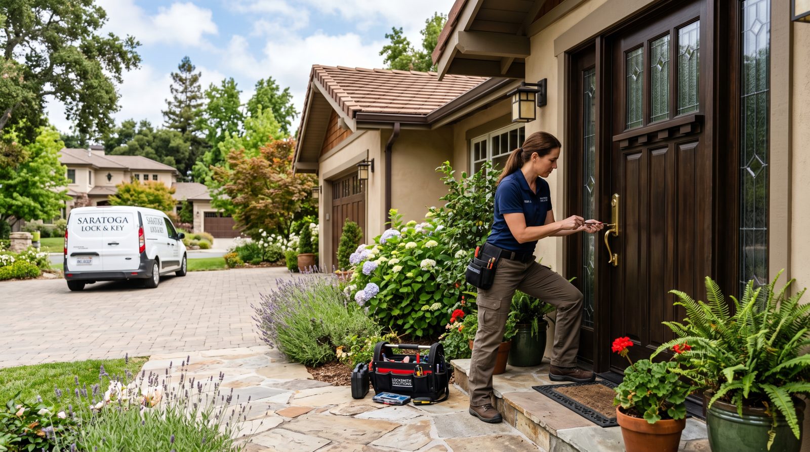 Locksmith service in Saratoga