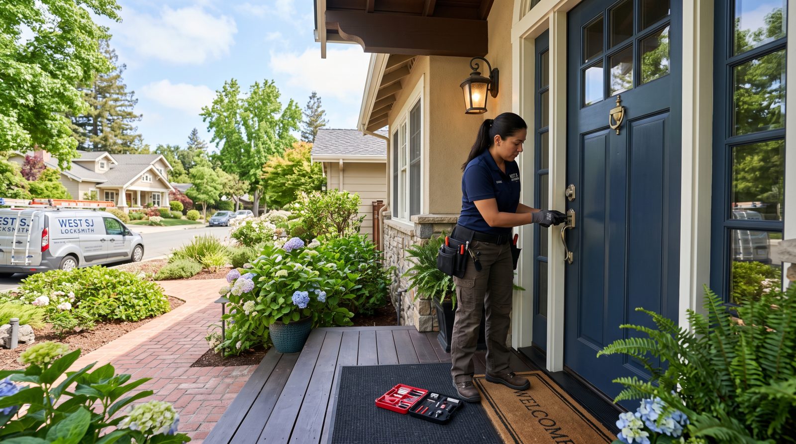 Locksmith service in West San Jose